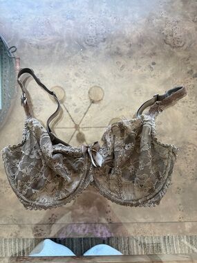 Prima Donna Lace Underwire Bra in Taupe Brown